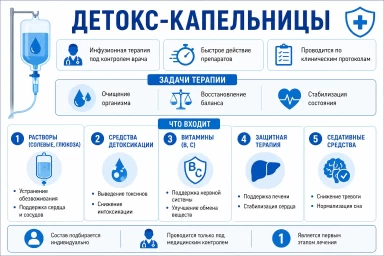 Капельница от наркотиков на дому в Тюмени