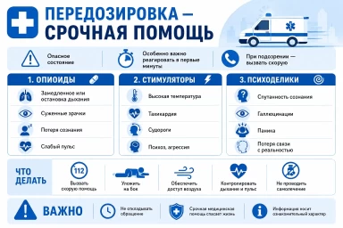 Помощь при передозировке в Тюмени
