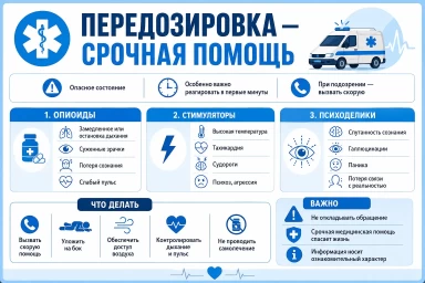 Помощь при передозировке в Тюмени
