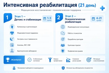 Реабилитация за 21 день в Тюмени